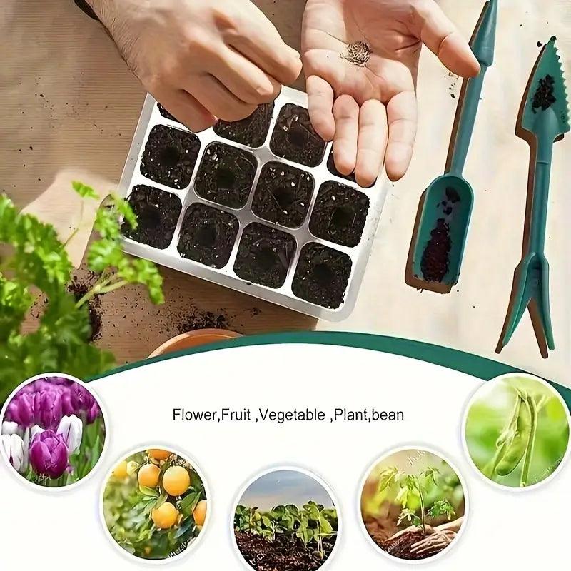 Mosrugs | Indoor Seed Starter Kit with LED Grow Light & Adjustable Humidity Dome – 36-Cell Tray for Home Gardening