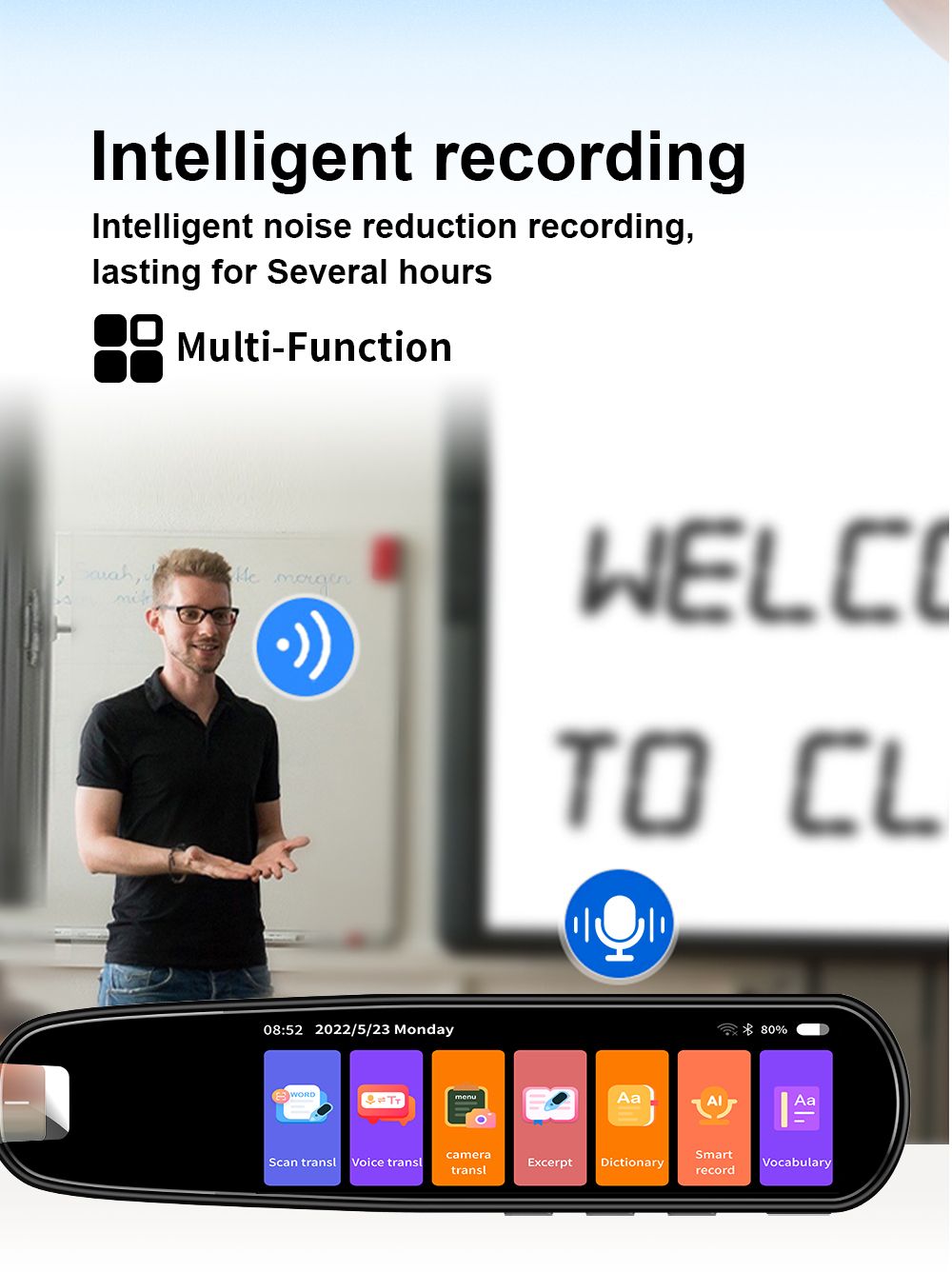 Mosrugs | Precision 112-Language Translation & Reading Pen – Instant Text & Speech Translator