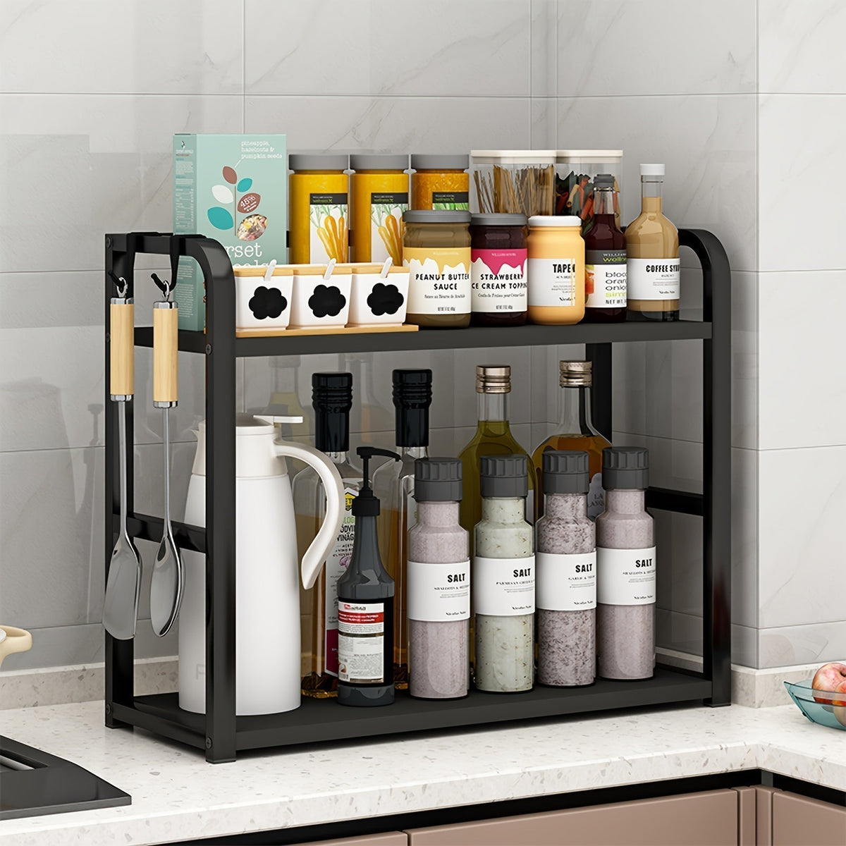 Mosrugs | Mara Stainless Steel Kitchen Storage Rack – Compact, Stylish & Durable
