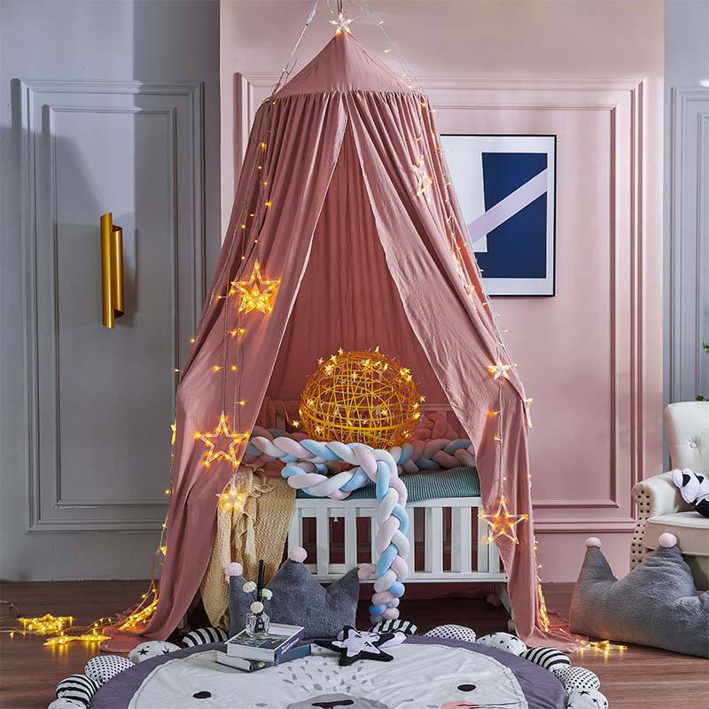 Mosrugs | Blackout Bed Canopy for Kids | Soft. Breathable & Light-Blocking for Dreamy Play and Sleep Spaces
