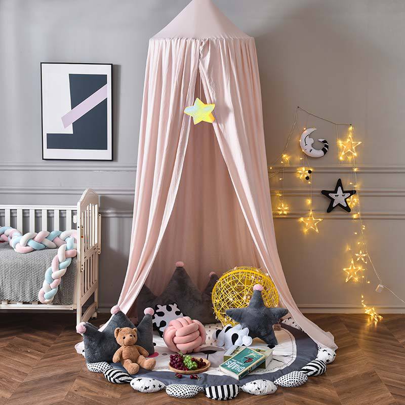 Mosrugs | Blackout Bed Canopy for Kids | Soft. Breathable & Light-Blocking for Dreamy Play and Sleep Spaces