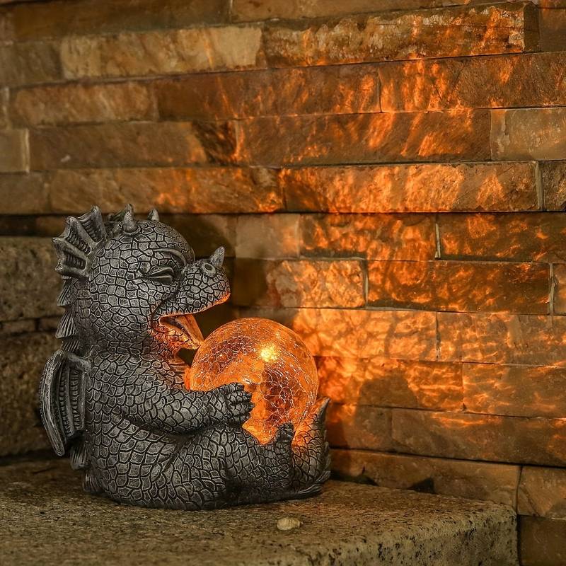 Mosrugs | DrakoFang Dragon-Inspired Table Lamp – Bold Silhouette with Warm Ambient Glow