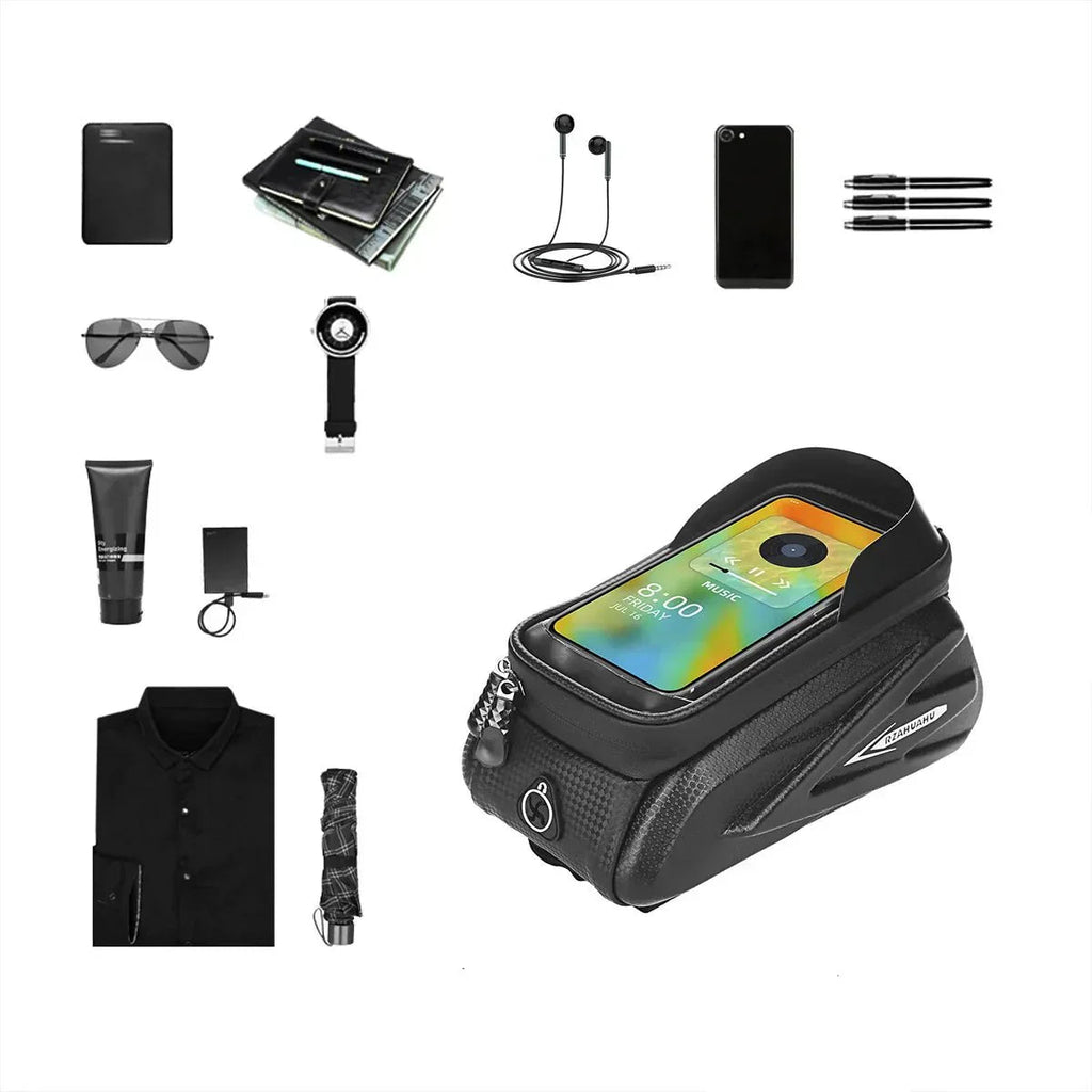 Mosrugs | BikeGear PRO – Waterproof Bike Bag with Touchscreen & Headphone Port
