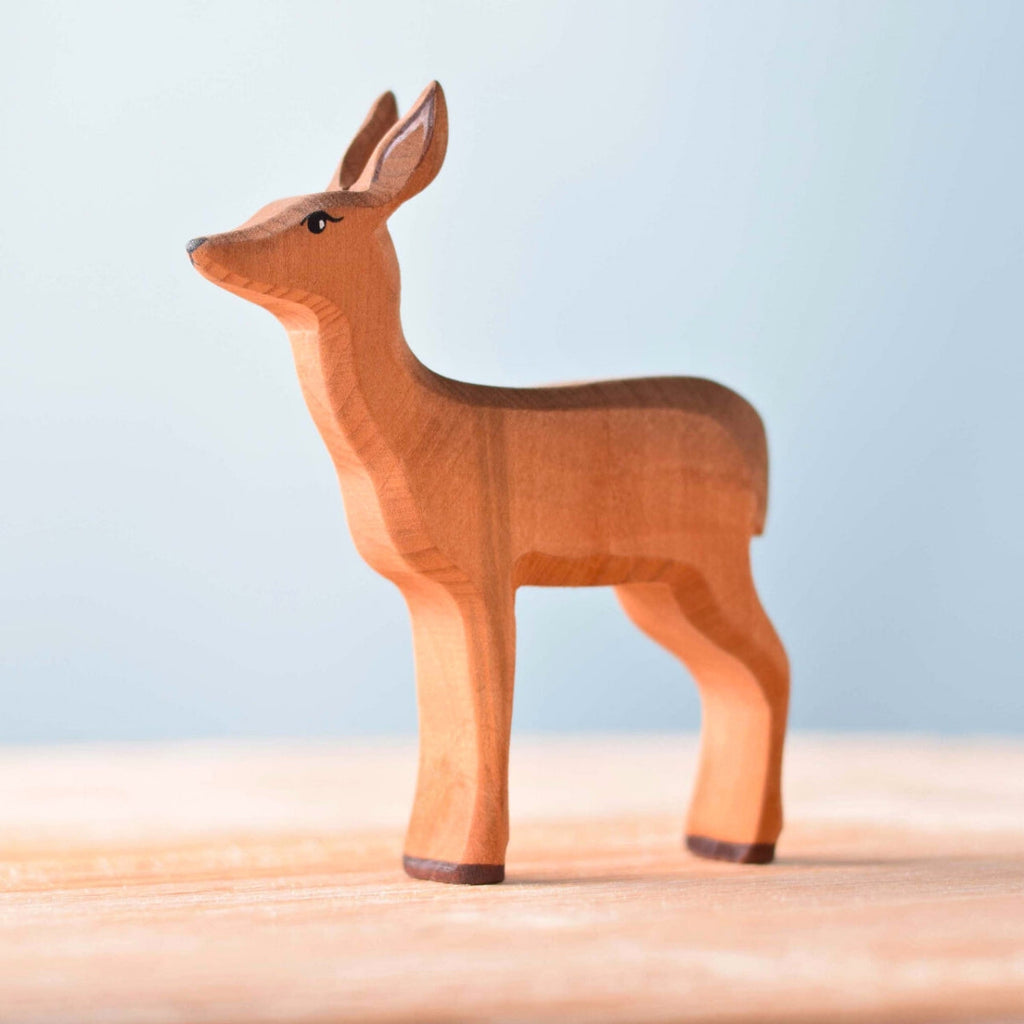 Wooden Animals - Deer Herd - Set of 5