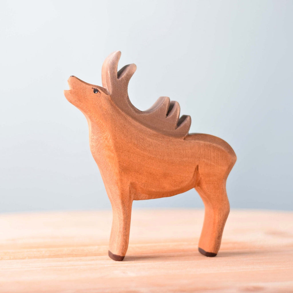 Wooden Animals - Deer Herd - Set of 5