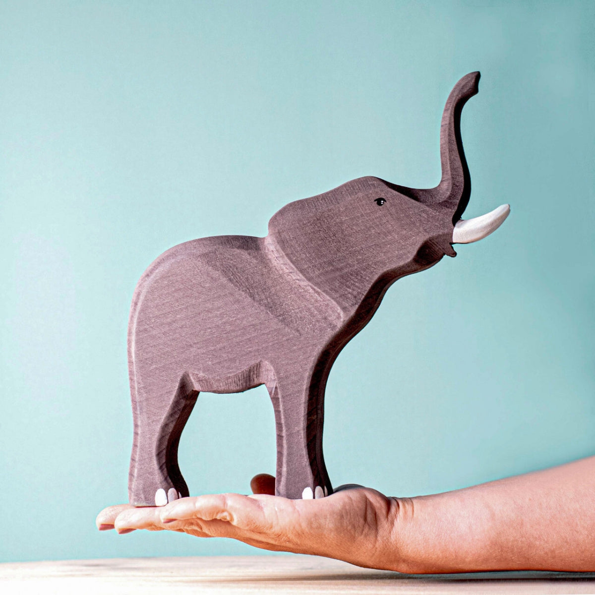 Wooden Animals - Elephants - Set of 2