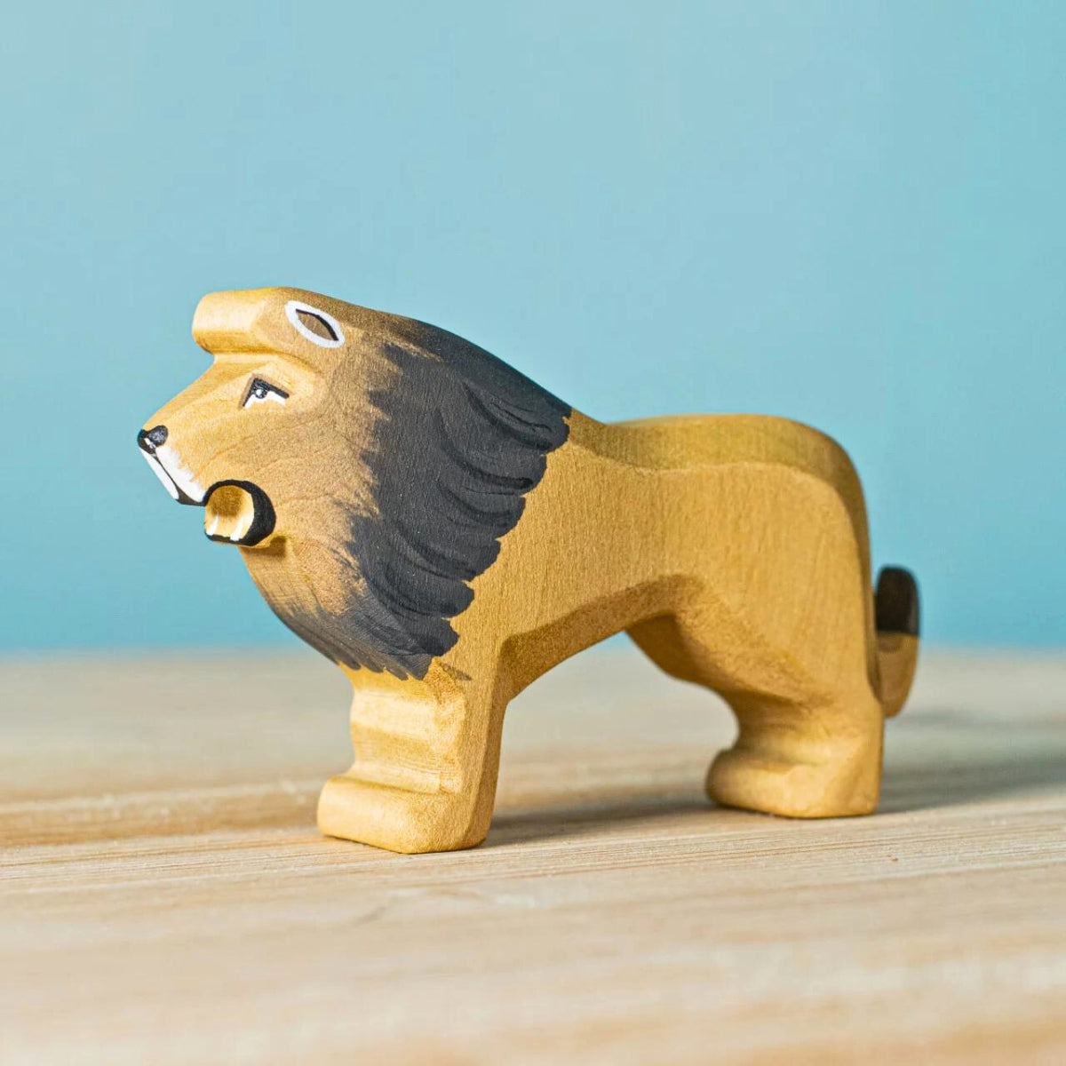 Wooden Animals - Lion Family - Set of 3
