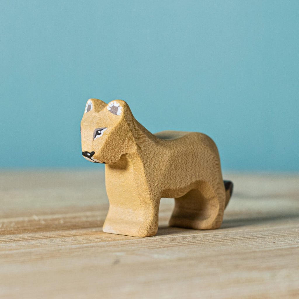 Wooden Animal - Lion Cub