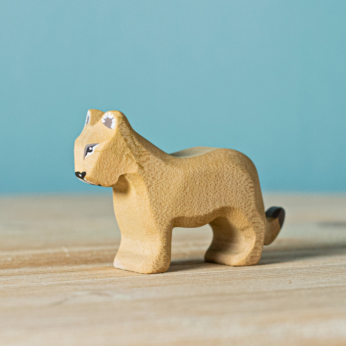 Wooden Animal - Lion Cub