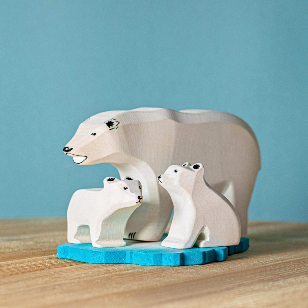 Wooden Polar Display Base - Ice Floe