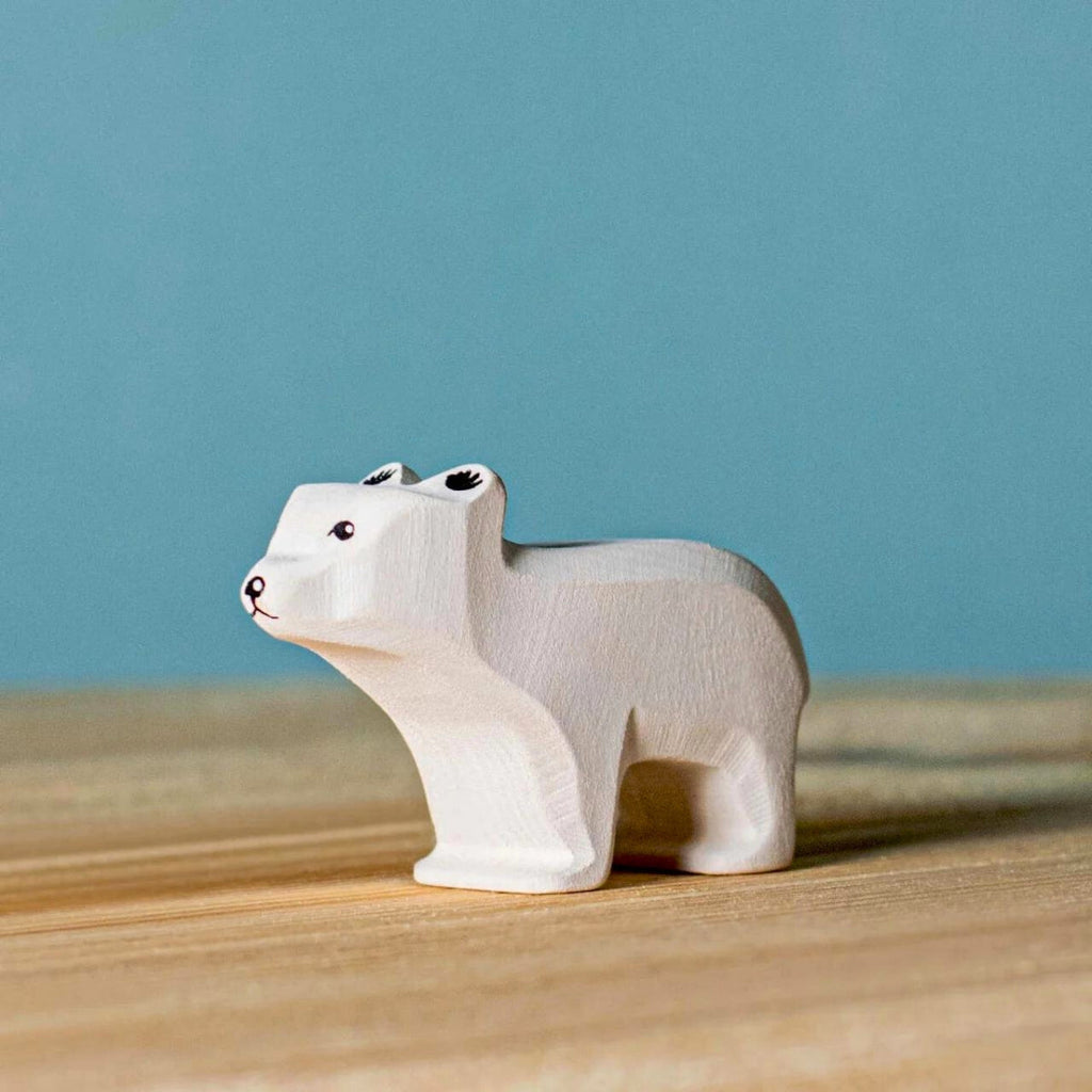 Wooden Animals - Polar Bears & Ice Floe - Set of 4