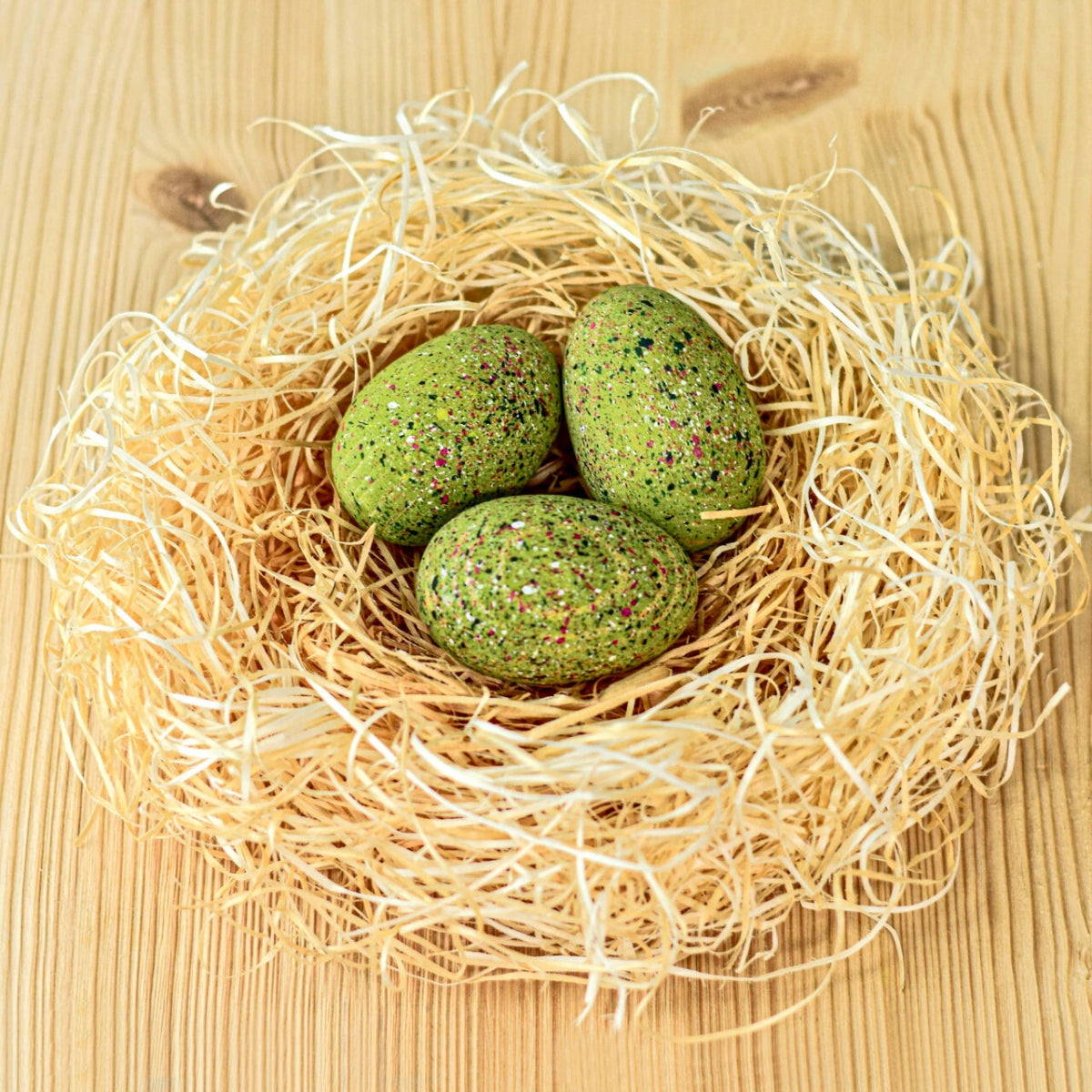 Wooden Dinosaur Eggs - T-Rex - Set of 3