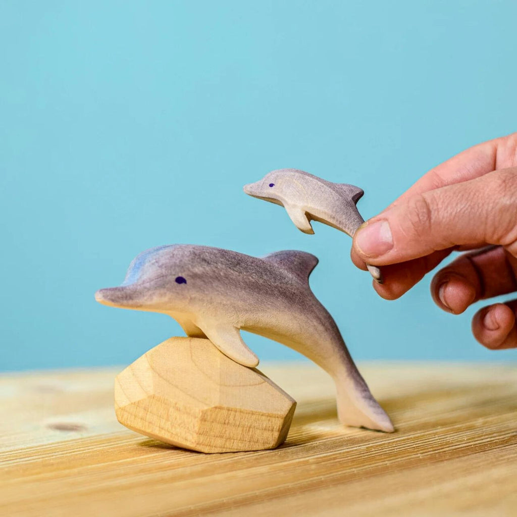 Wooden Sea Animals - Dolphins - Set of 2