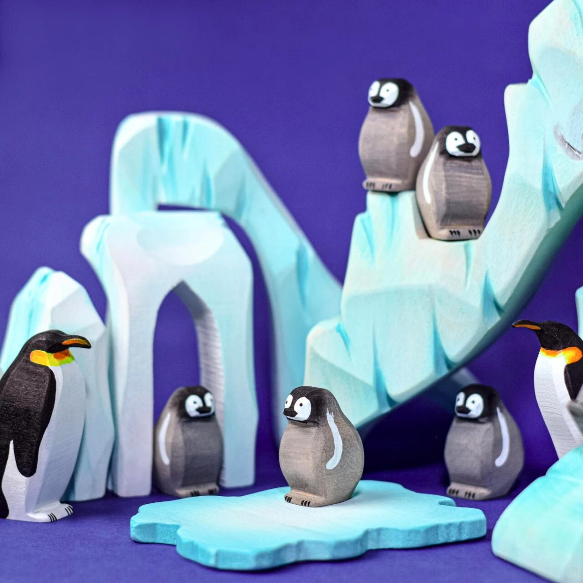 Wooden Polar Display Base - Ice Floe