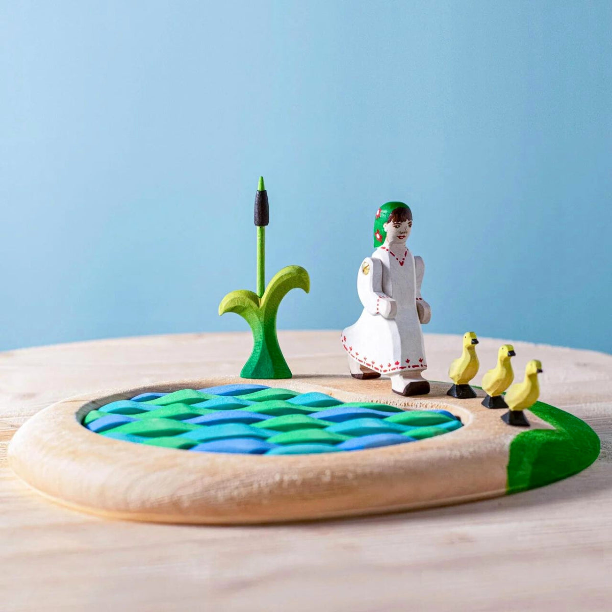 Wooden Waterscape Base - Lake Puzzle