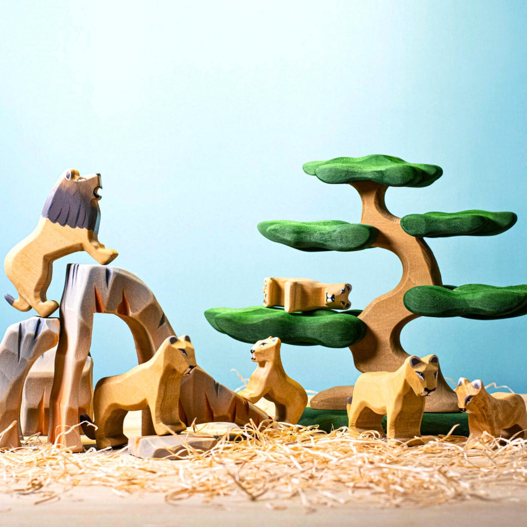 Wooden Animal - Lion