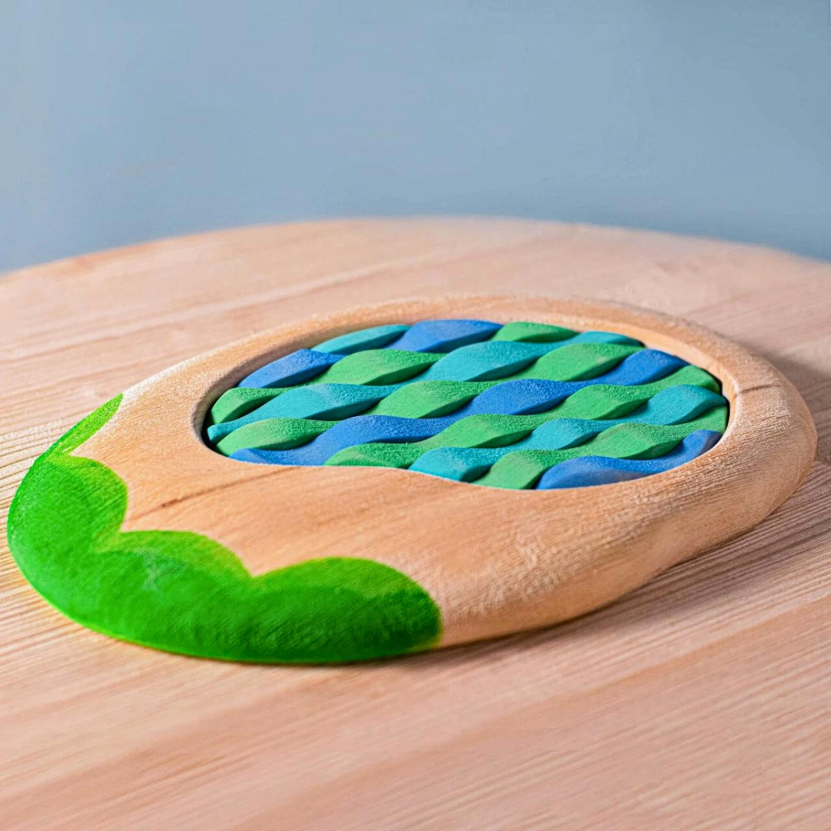 Wooden Waterscape Base - Lake Puzzle