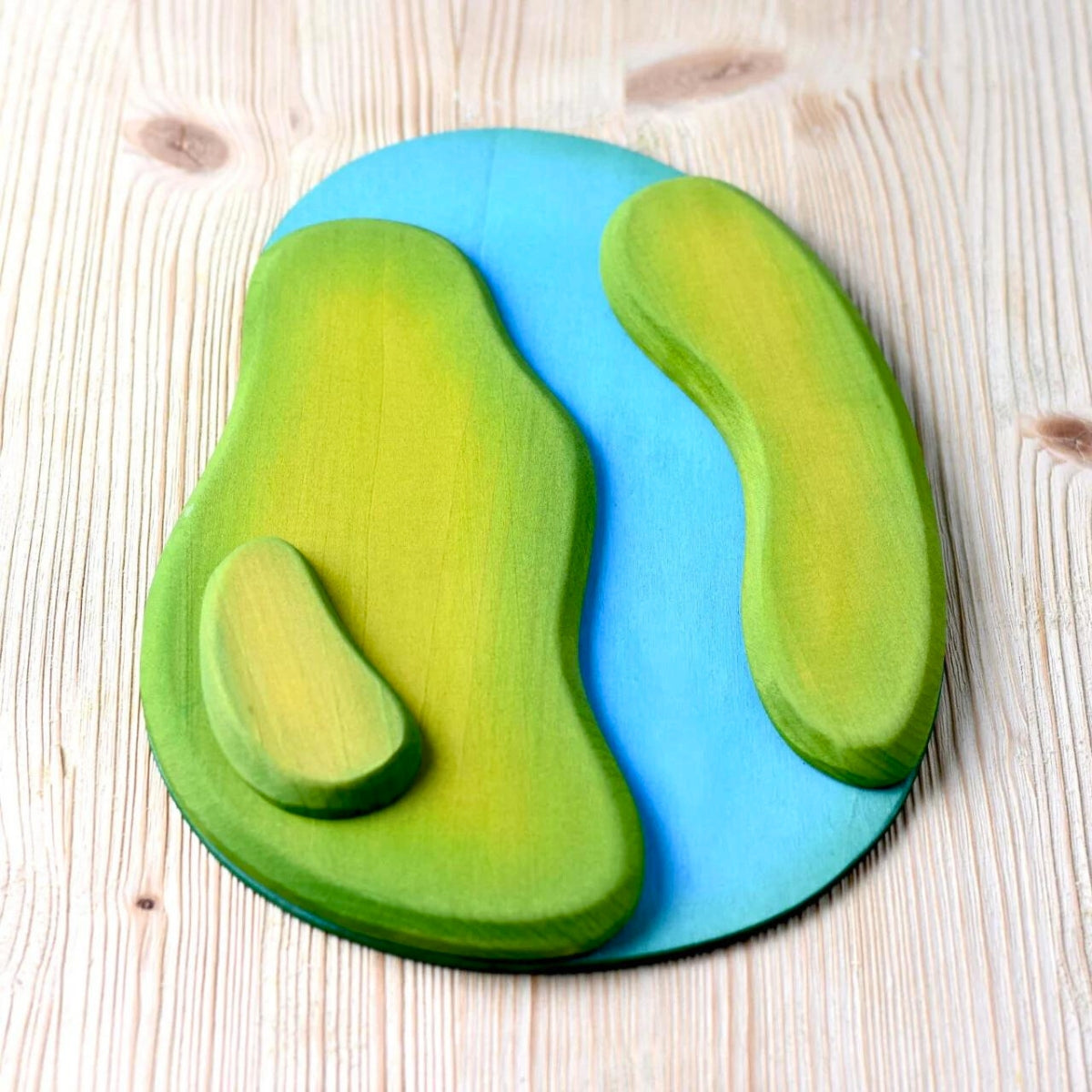 Wooden Waterscape Base - River Plate