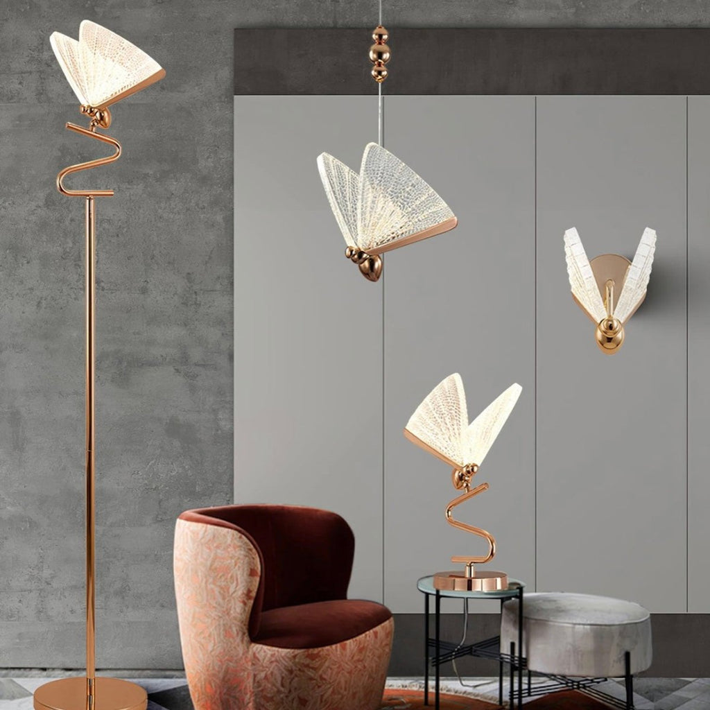 Mosrugs | FlareWing – Artistic Butterfly-Shaped LED Pendant Light