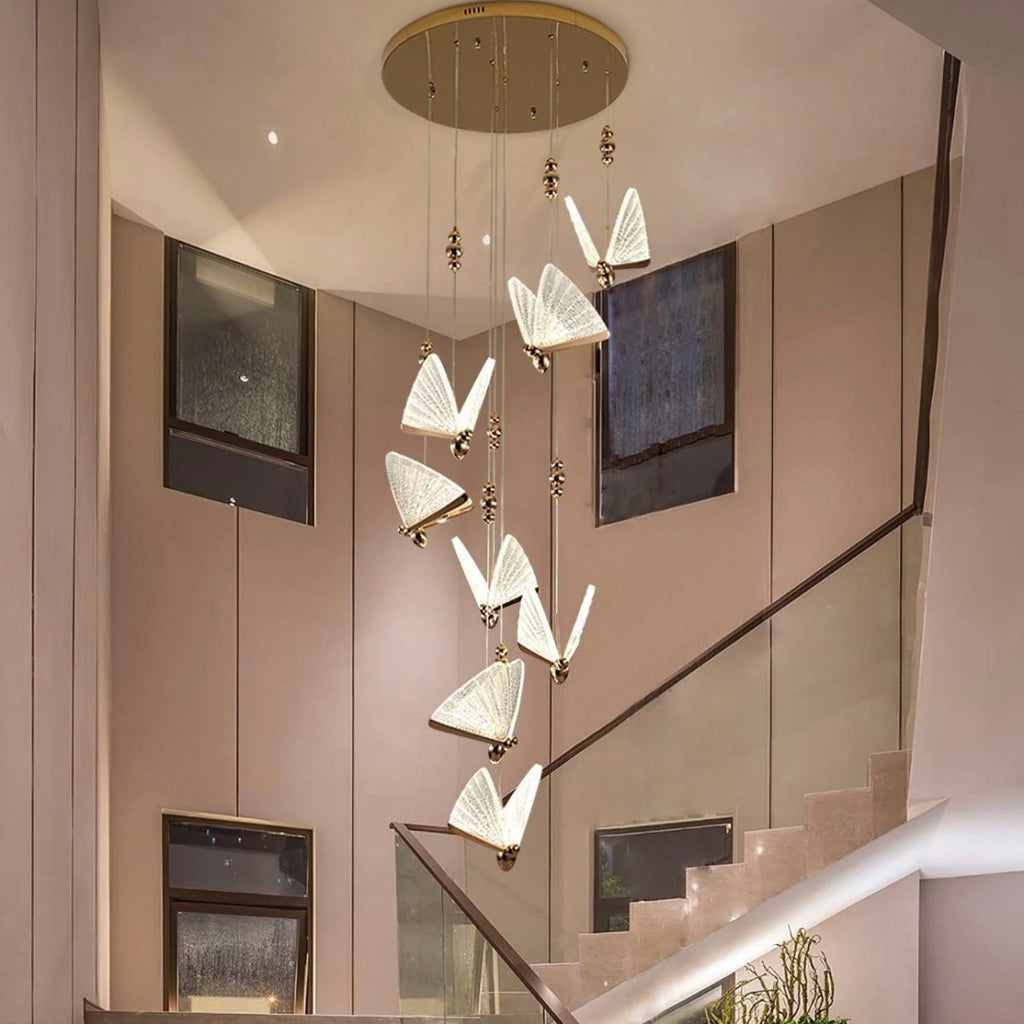 Mosrugs | FlareWing – Artistic Butterfly-Shaped LED Pendant Light