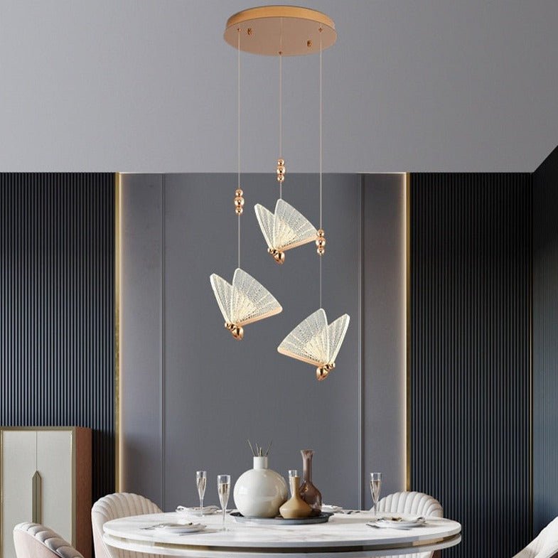 Mosrugs | FlareWing – Artistic Butterfly-Shaped LED Pendant Light