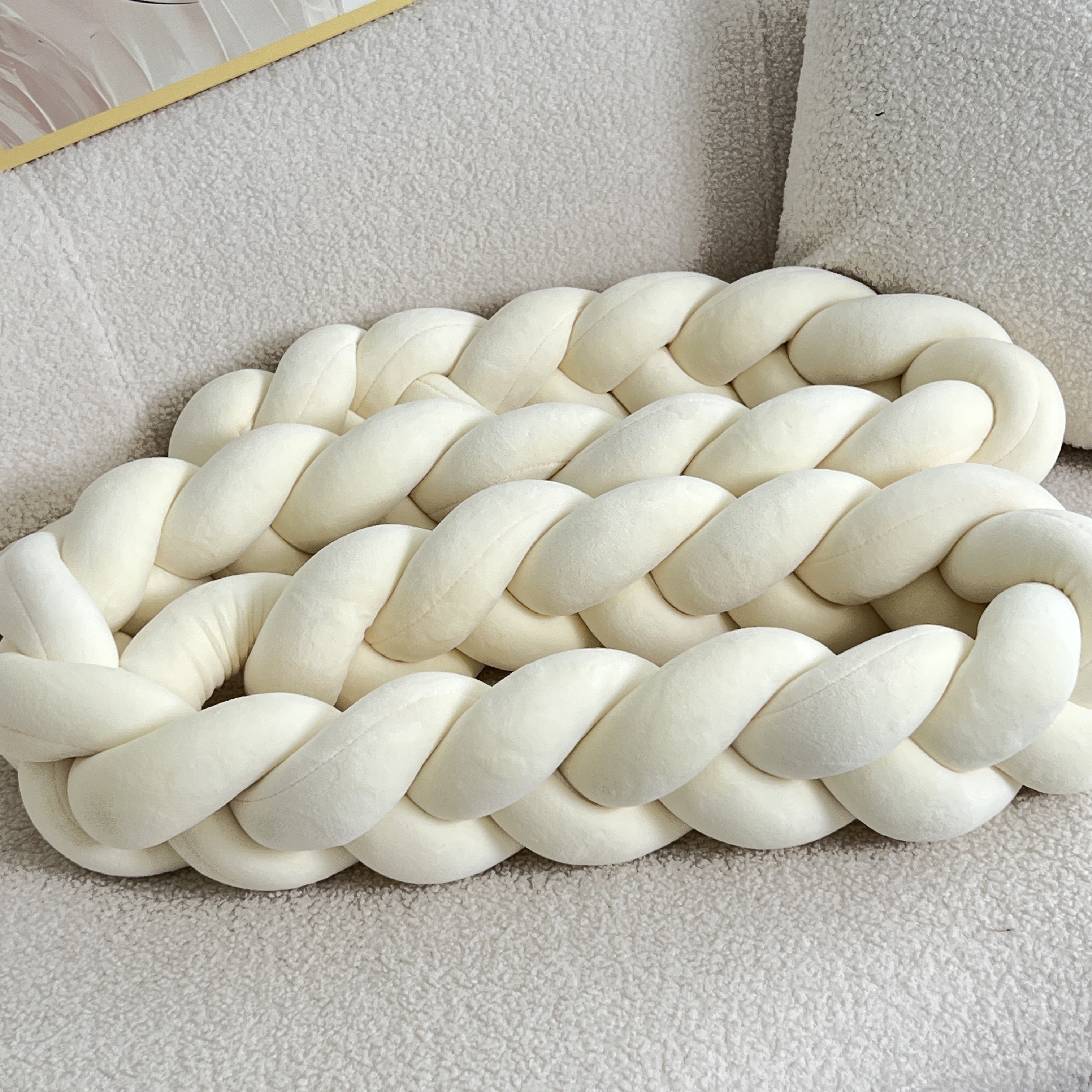 Mosrugs | WavePad - Stylish Washable Floor Cushion with Geometric Patterns