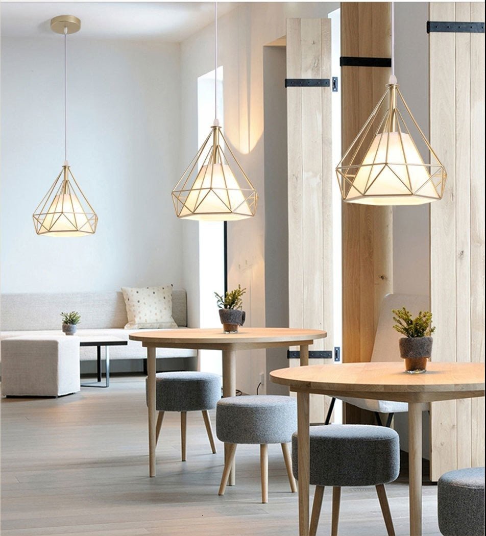 Mosrugs | SteelAura – Modern Industrial Ceiling Light