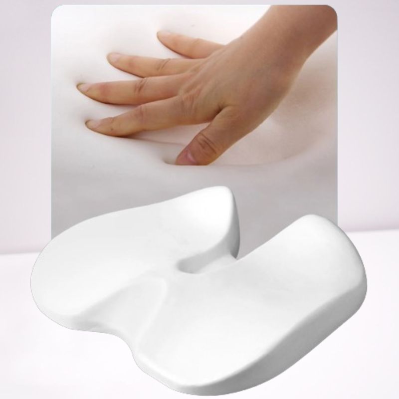 Mosrugs | Ergonomic Memory Foam Car Seat Cushion – Tailbone & Sciatica Support Pillow