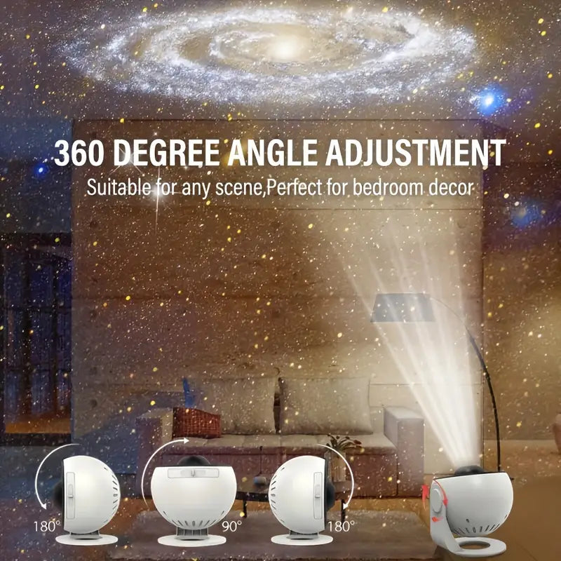Mosrugs | Celestial Dreams: 360° Planetarium Galaxy Projector -  Full-room Coverage
