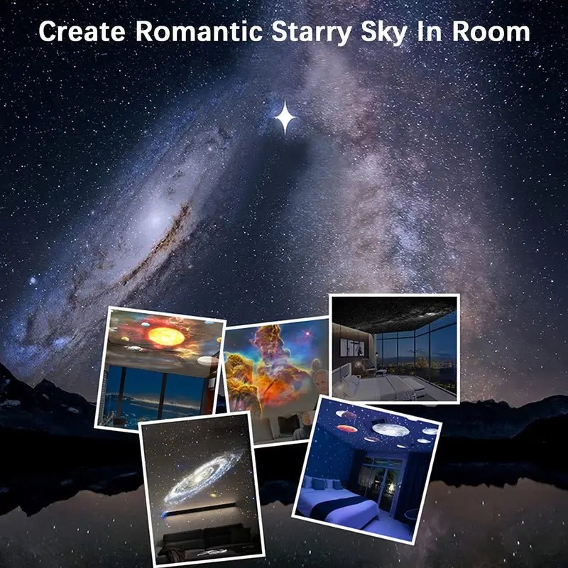 Mosrugs | Celestial Dreams: 360° Planetarium Galaxy Projector -  Full-room Coverage