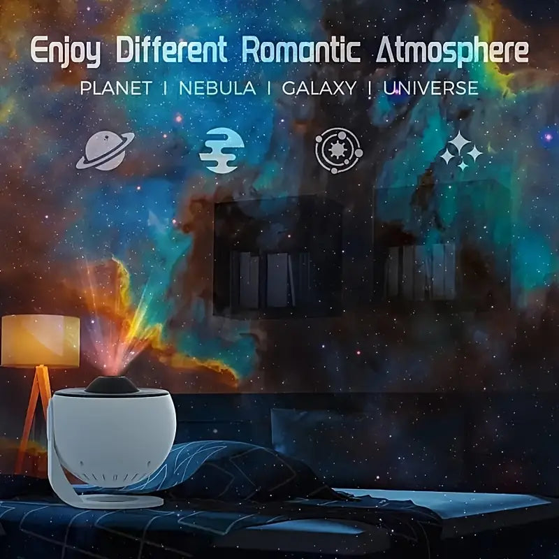 Mosrugs | Celestial Dreams: 360° Planetarium Galaxy Projector -  Full-room Coverage
