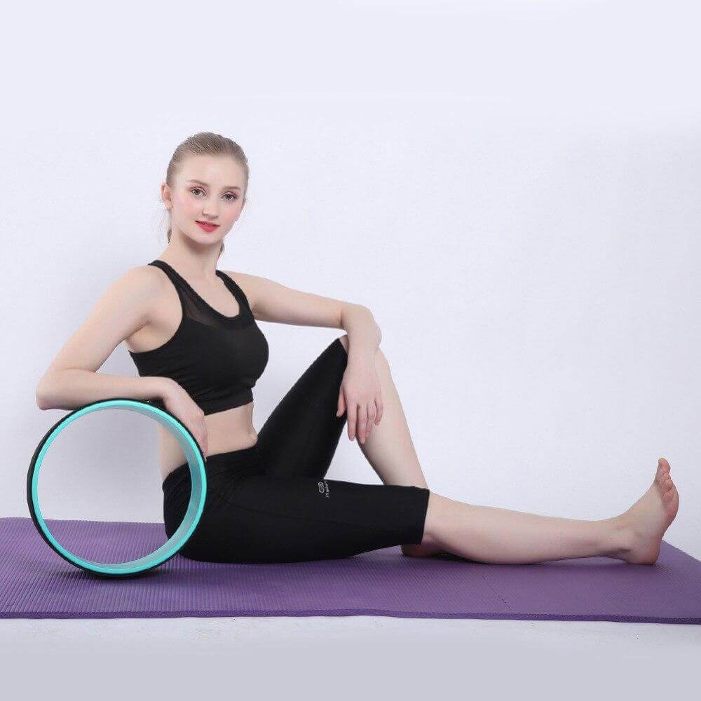 Mosrugs | Yoga Wheel – Ultimate Support for Flexibility, Strength & Back Pain Relief