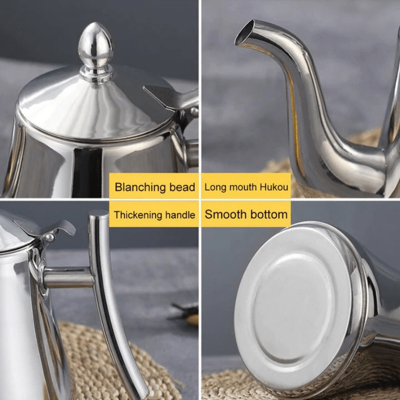 Mosrugs | ClassPot | Best Induction Kettle with Built-in Filter | Durable Stainless Steel Teapot