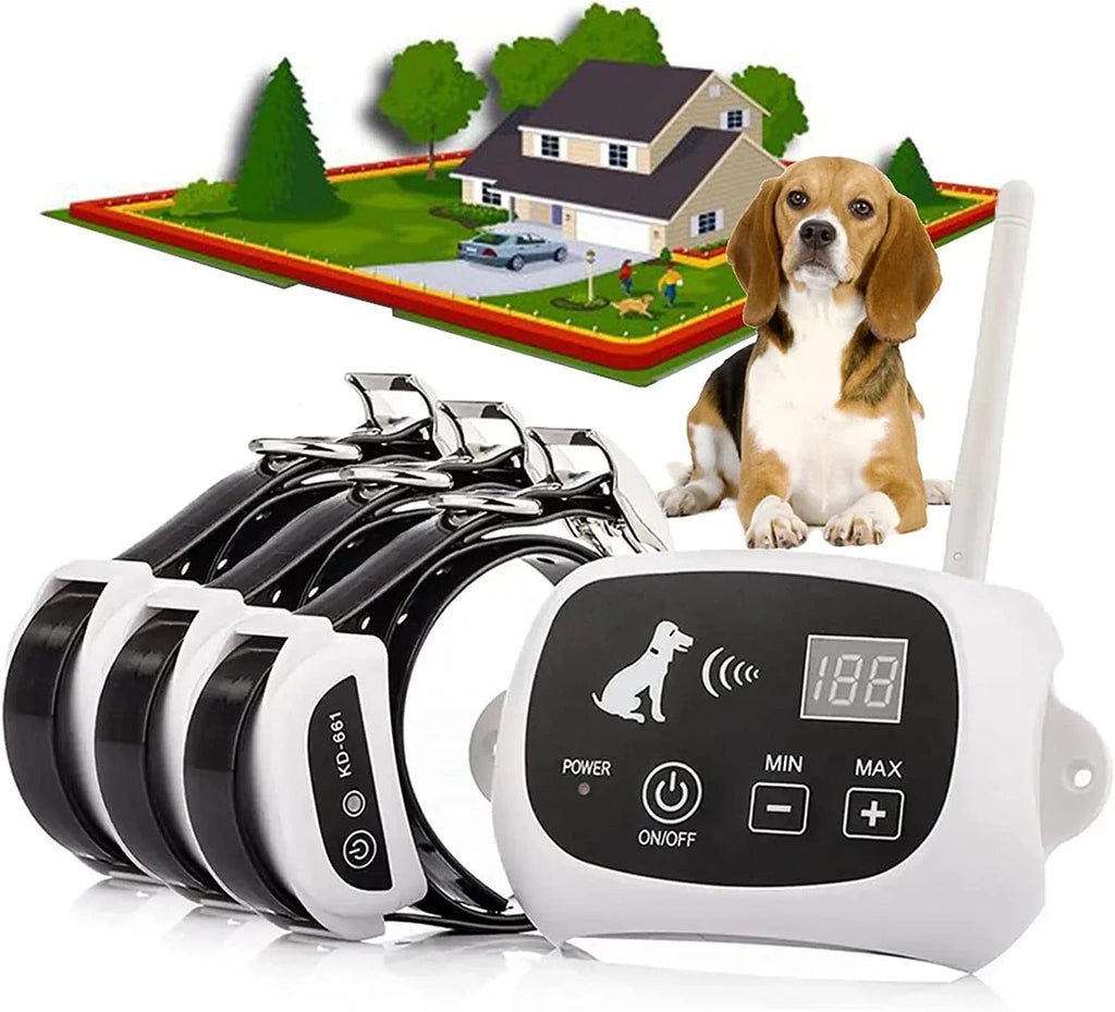 Mosrugs | HaloGuard Wireless Dog Fence with Training Mode – Safe Boundary System for Small & Large Dogs