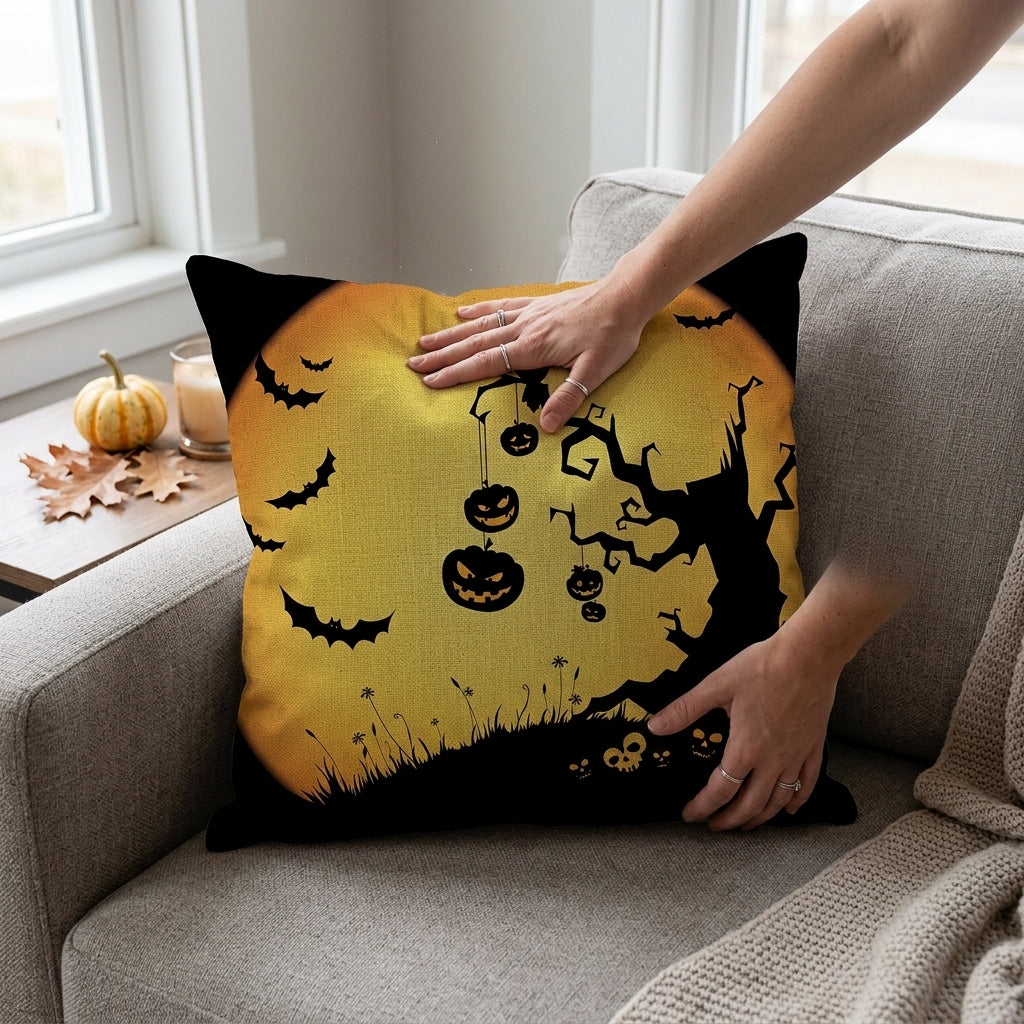Pumpkin Scary Halloween Pillow Cases