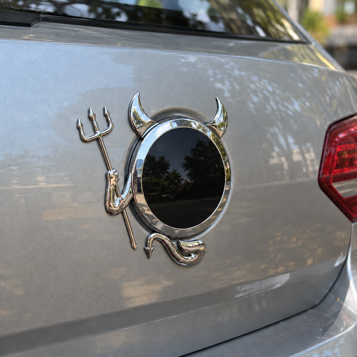 3D Funny Little Devil Demon Horns Sticker for Cars