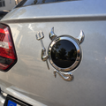3D Funny Little Devil Demon Horns Sticker for Cars