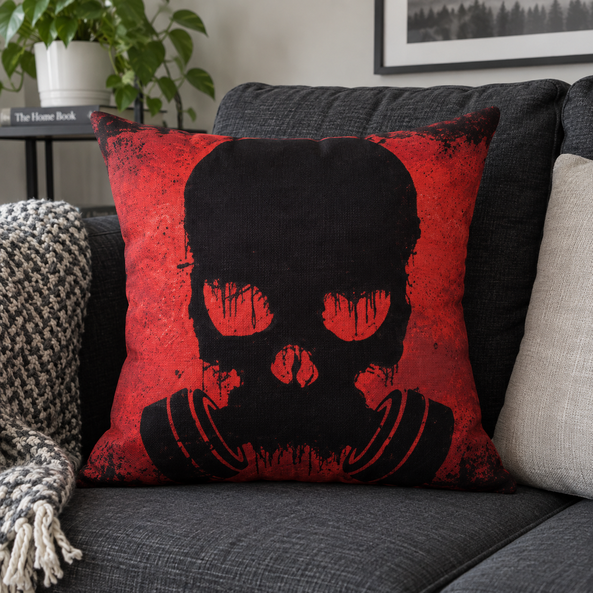 Decorative Scary Pumpkin Halloween Pillow Cases