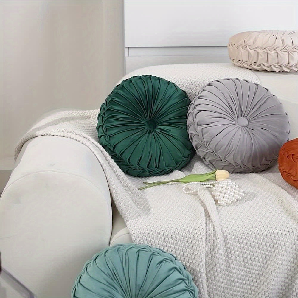 Mosrugs | VelvetGlow - Soft Round Cushion for Cozy Spaces