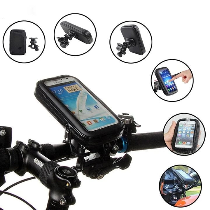 Mosrugs | 15W Power Bank Waterproof Bike Handlebar Phone Mount