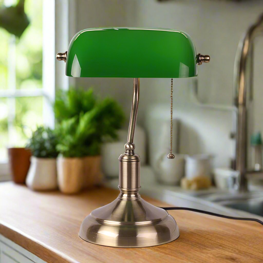 Mosrugs | GlassOpulence - Stylish European Table Lamp