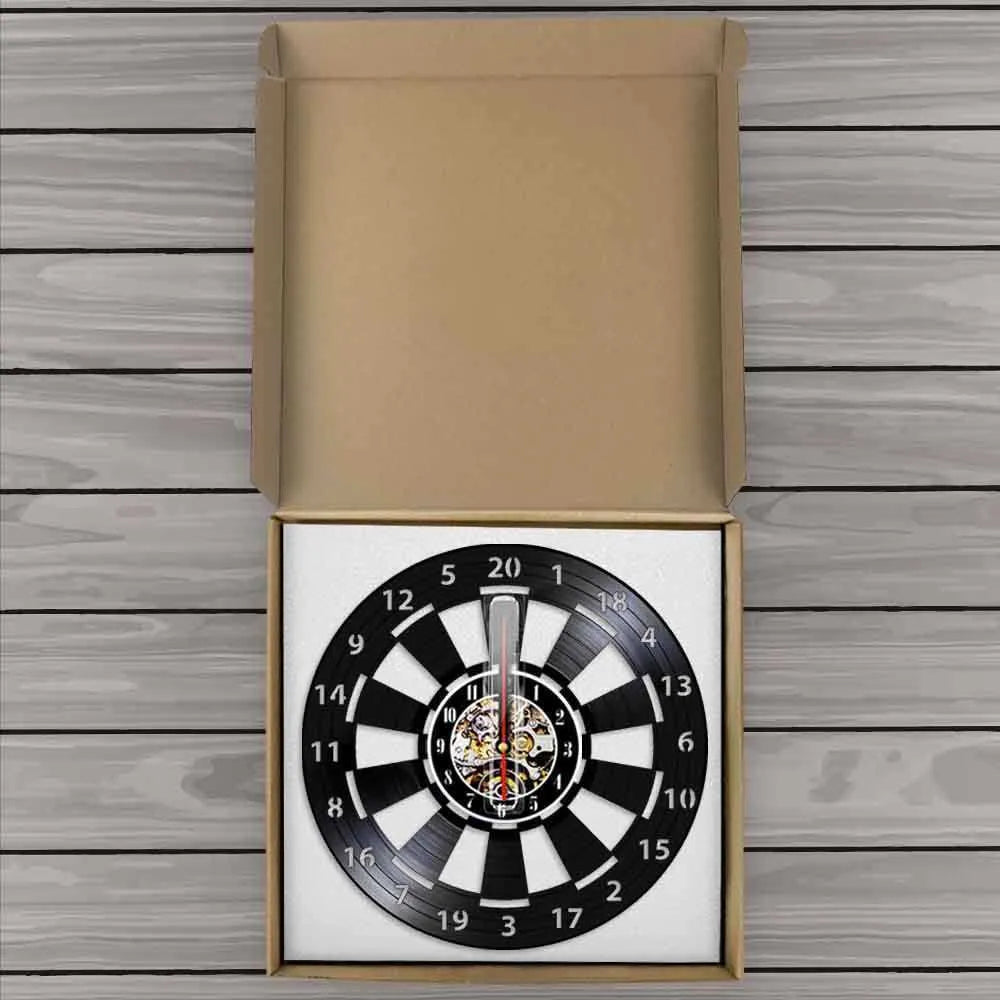 Mosrugs | DartTime - Elegant Vinyl Clock