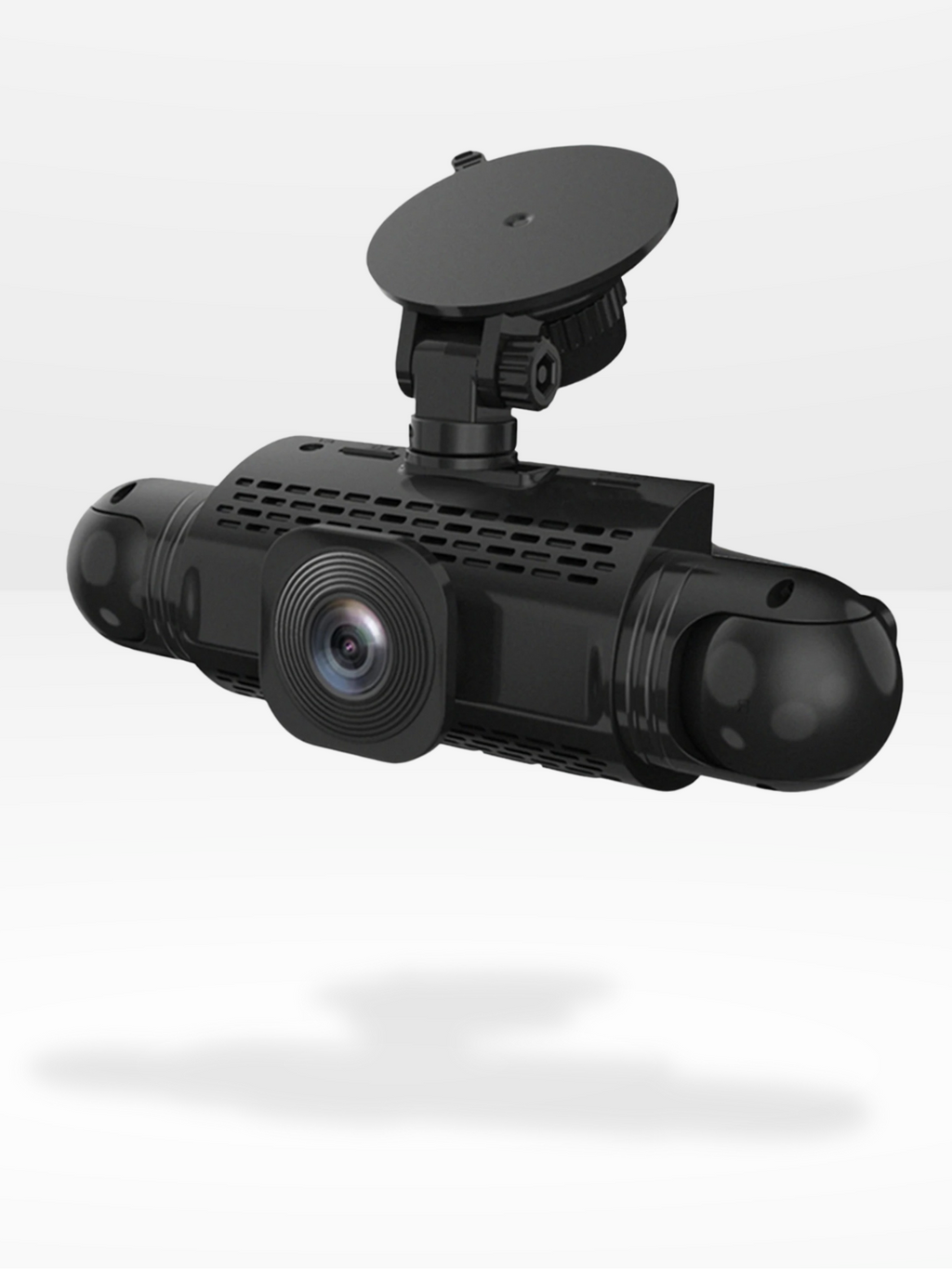 Mosrugs | 360° Car Dashcam | DashGard Pro CX360 | Full HD Driving Recorder with Night Vision & Parking Monitor