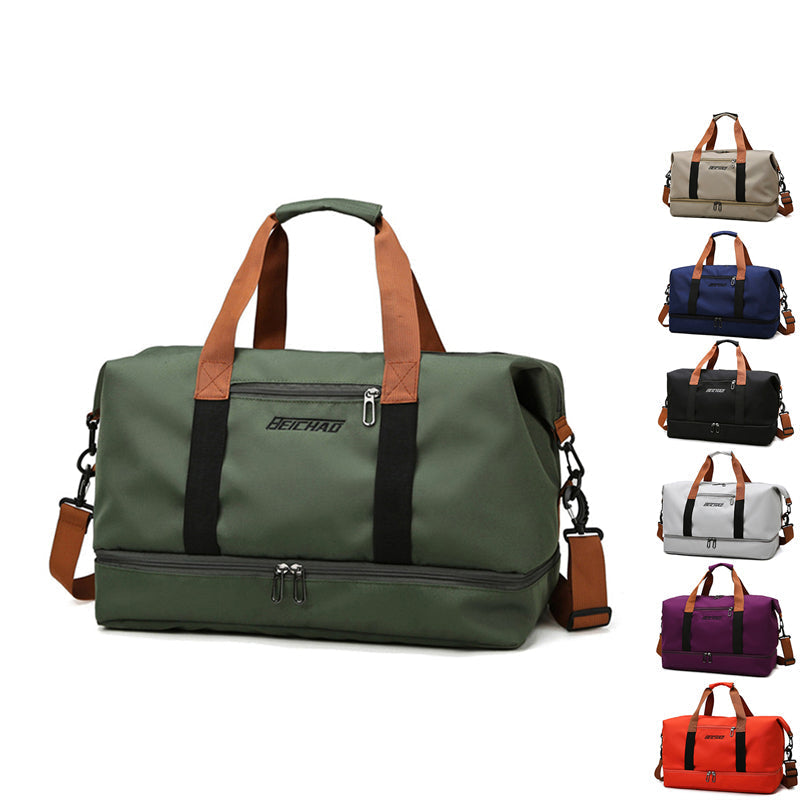 Mosrugs | Travel & Sports Bag | Waterproof Duffel for Gym, Weekend Trips & Holidays | Unisex Carryall