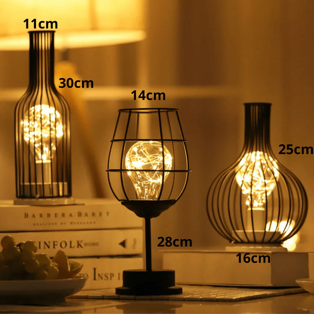 Mosrugs | Demora | Luxury Wireless LED Table Lamp | Elegant Cordless Lighting for Any Space