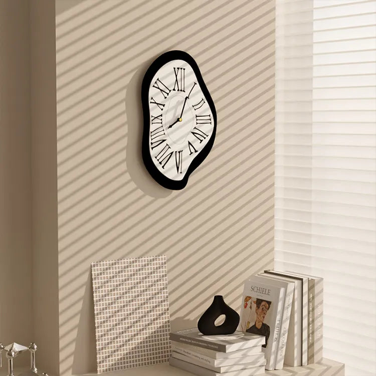Mosrugs | AbstractTick - Surrealistic Roman Wall Clock