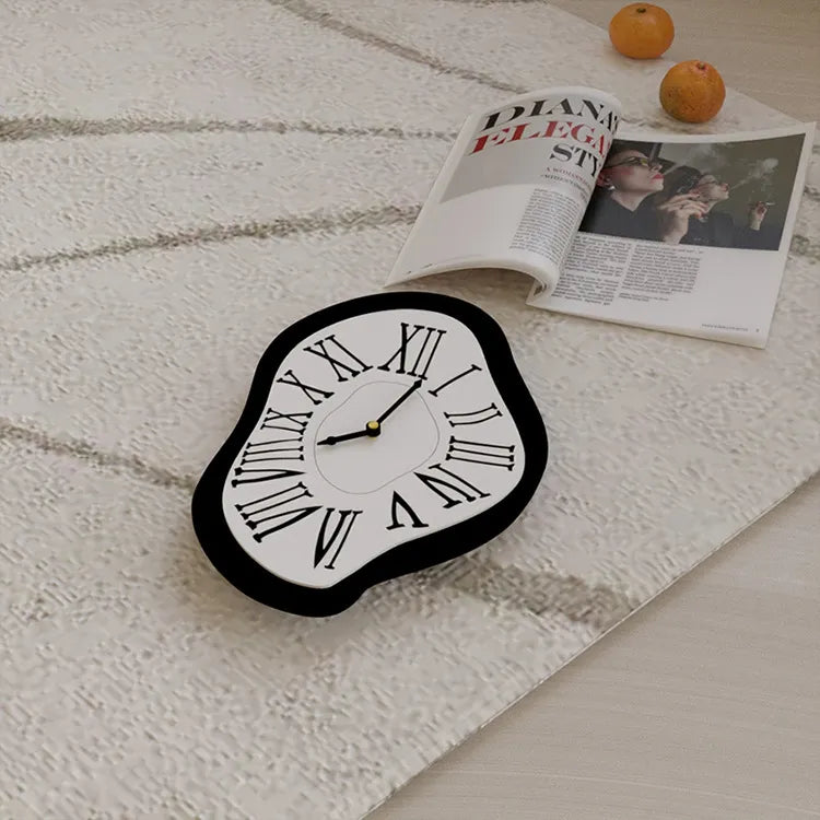 Mosrugs | AbstractTick - Surrealistic Roman Wall Clock