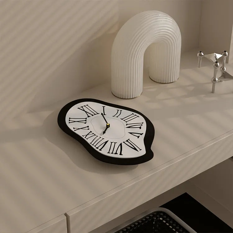 Mosrugs | AbstractTick - Surrealistic Roman Wall Clock