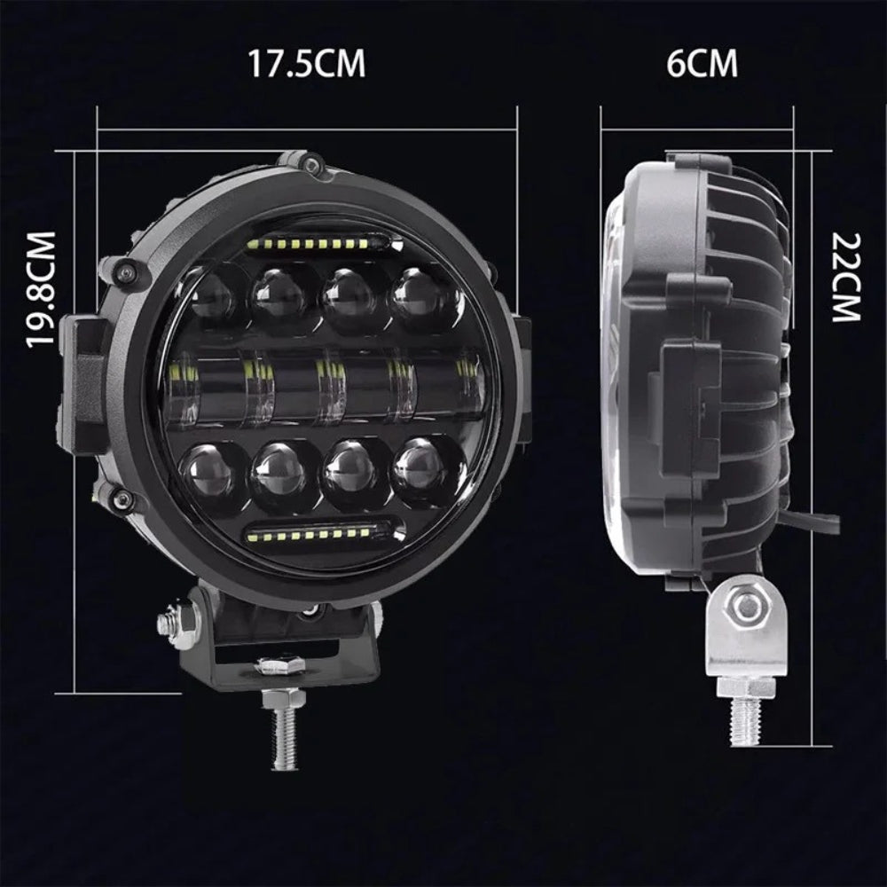 Mosrugs 7 Inch LED Driving Light for Car & 4x4