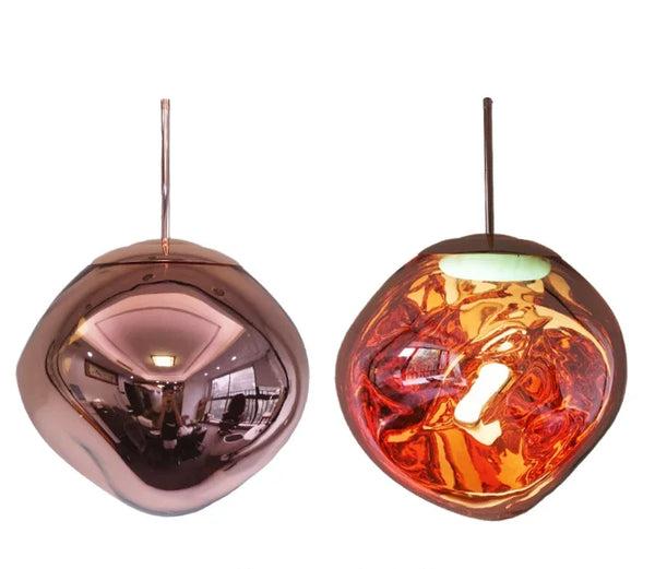 Mosrugs | Glass Pendant Light | Scandinavian Modern Design | Clear Glass